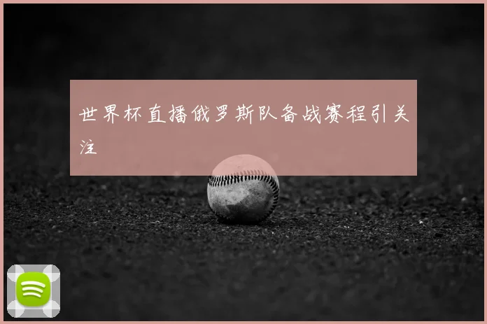 世界杯直播俄罗斯队备战赛程引关注